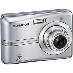 Olympus FE-25 10MP Silver Digital Camera