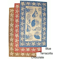 By The Sea Indoor/ Outdoor Area Rug (2'8 x 4'4)