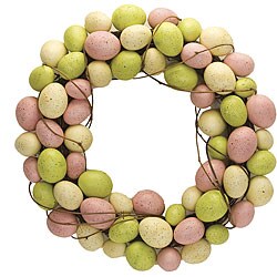 Faux Egg Wreath