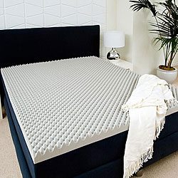 Dream Support 4-inch Convoluted Foam Mattress Topper