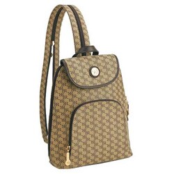 Rioni 'Aristo' Mocha Turtle Backpack