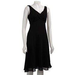 Adrianna Papell Pleated Bodice Dress