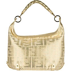 Fendi Forever Zucca Interlaced Hobo-style Bag