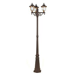 DeNovo Copper Finish Lampost Light