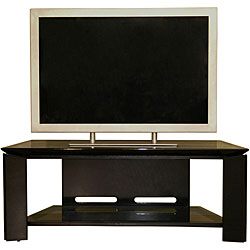 Hart Black Tempered Glass TV Stand