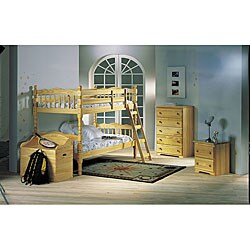 Playtime Contemporary Twin Convertible Bunk Bed