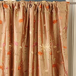 Dupioni Allover Silk Window Panels (India)