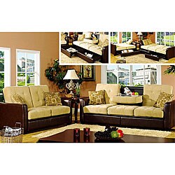 Valencia Sectional Sofa-bed/ Loveseat Set