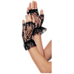 Leg Avenue Sexy Fingerless Lace Gloves
