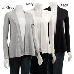 Necessary Objects Junior's Open Swing Cardigan