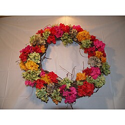 Dried Hydrangea Wreaths