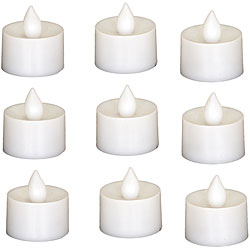 Battery-powered Tealight Candles (Set of 9)