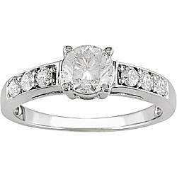 14k White Gold 1ct TDW Diamond Engagement Ring (HI, I1-I2)