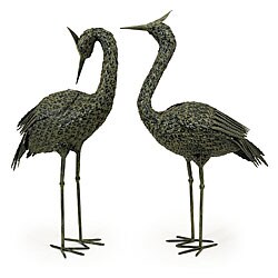 Metal Coastal Birds (Set of 2)