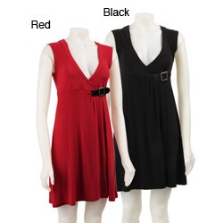 Miss Sixty Women's Buckle-front Dress