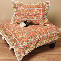Exotic Flowers Duvet Cover Set (India)