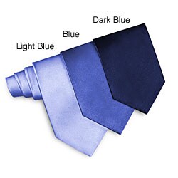 O.H.H.A. Blue Woven Silk Tie