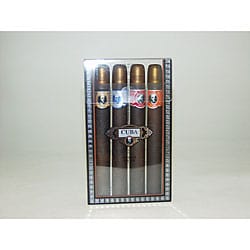 Cuba 4-piece Men's Fragrance Sampler Set