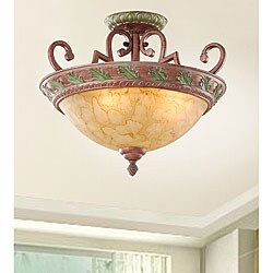 Antique Bronze Ceiling Lamp