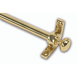 Solid Lacquered Brass Stair Rod