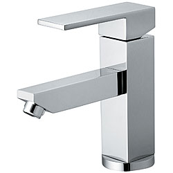 Vigo Flat-handle Faucet with Chrome Finish