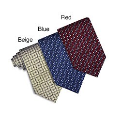 O.H.H.A. Shadowed Squares Silk Tie