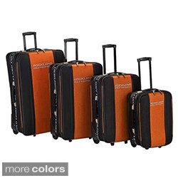 Rockland Polo Equipment 4-piece Luggage Set