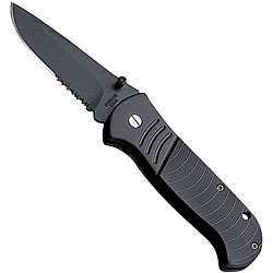 Classic Black Spring-assisted Pocket Knife