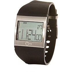 Cool Kids Girl's Black Rubber Strap Digital Watch