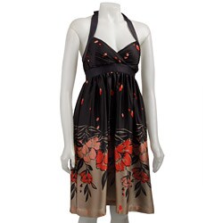 Max & Cleo Women's Floral Halter Dress