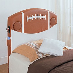 Upholstered MP3 Football Headboard