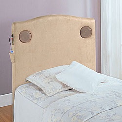 Microfiber Upholstered MP3 Headboard