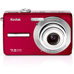 Kodak EasyShare M763 7.2MP Red Digital Camera (Refurbished)