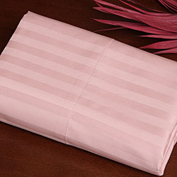 Cotton 500 Thread Count Striped Sheet Set