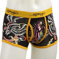 Ed Hardy Men's Panther Trunk