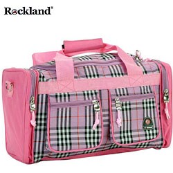 Rockland Bel-Air Pink Cross 19-inch Duffel Bag