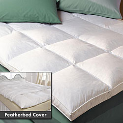 Noni Super Support 230 Thread Count Box Featherbed Set