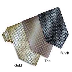 O.H.H.A. Diamond Dot Silk Tie