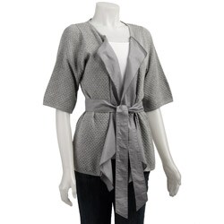 BCBGeneration Women's Short-sleeve Cardigan Wrap