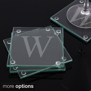 Personalized Glass Coasters (Set of 4)