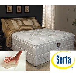 Serta Annabelle Euro-top King Mattress and Foundation Set