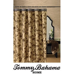 Tommy Bahama Amber Isle Brown Shower Curtain | Overstock.