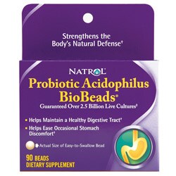 Natrol 90-count Probiotic Acidophilus BioBeads