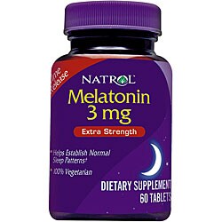 Natrol Melatonin Timed Release 3mg Pills (Pack of 4 100-count Bottles)