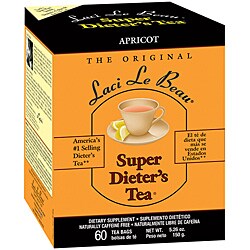 Natrol Laci Apricot Super Dieter's Tea (Pack of 3)