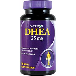 Natrol DHEA 25mg Pills (Pack of 3 180-count Bottles)