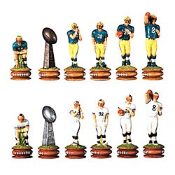 Football Chess Piece Set