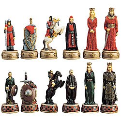 England vs. Scotland Chess Piece Set