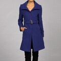 Marvin Richards Women's Belted Wool Cashmere Trench Coat