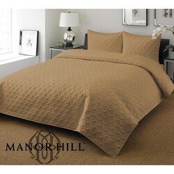Manor Hill Westbourne Chestnut 3-piece Quilt Set